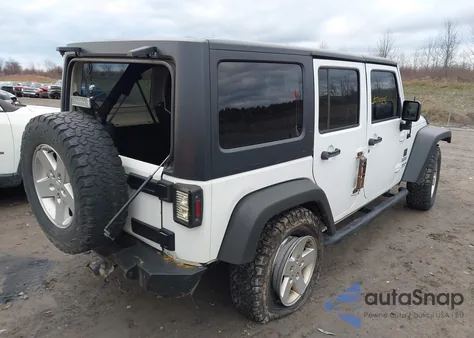 2017 Jeep Wrangler Unlimited Sport 4X4 z USA, uszkodzony, nr VIN 1C4BJWDG8HL551979